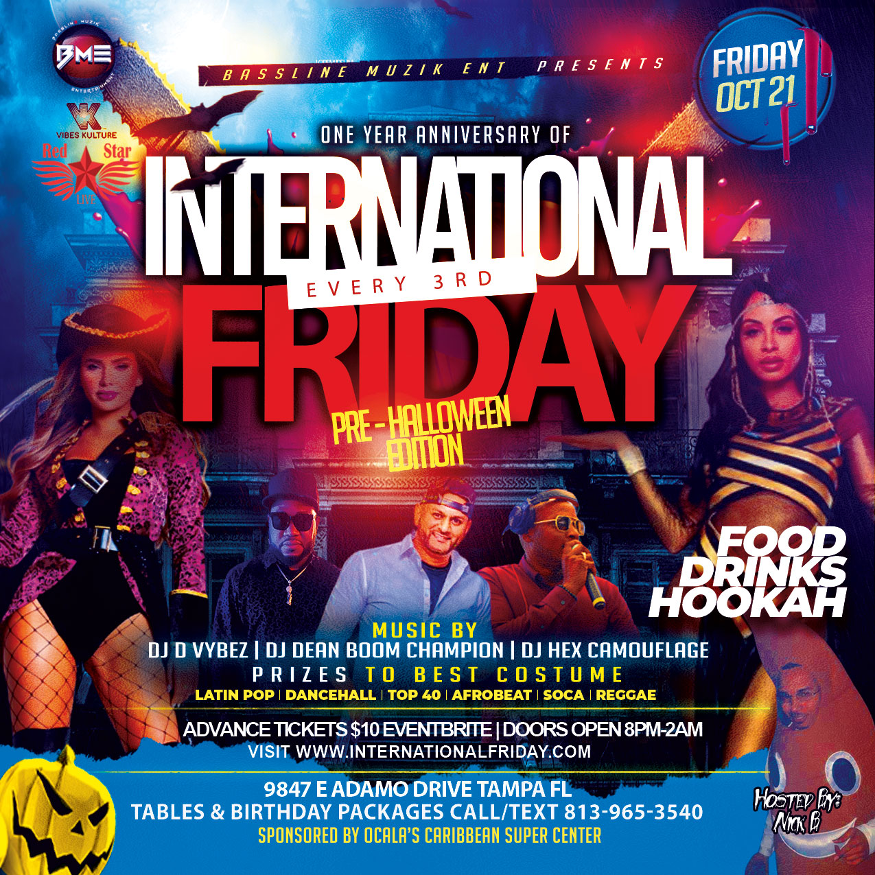 International Fridays-halloween Edition