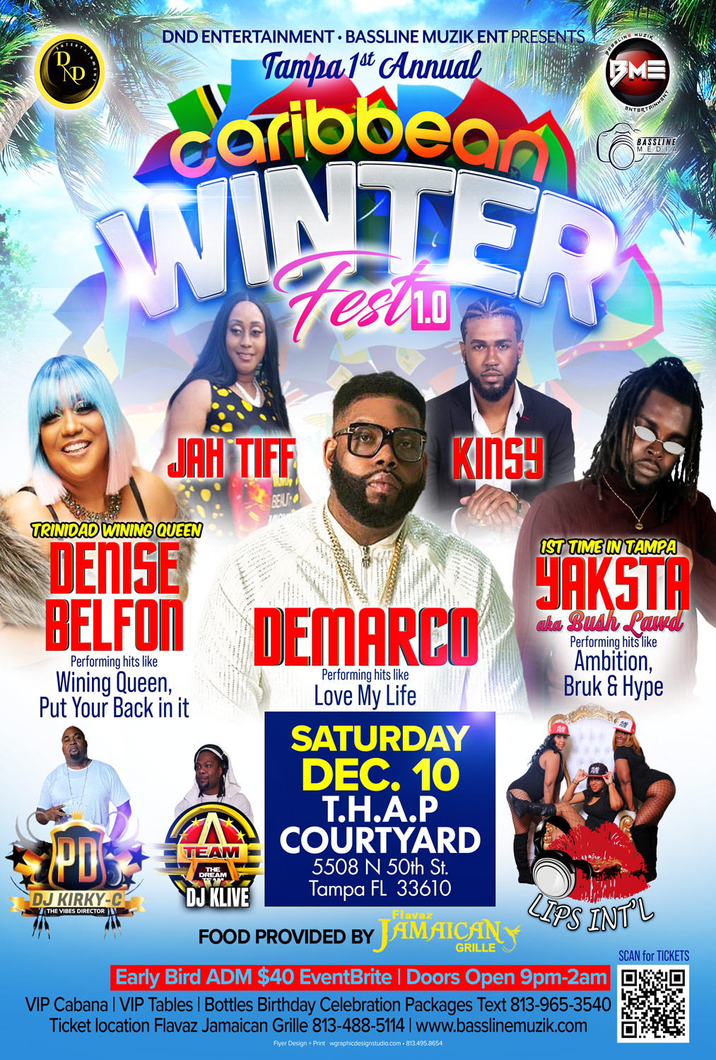 Caribbean Winter Fest 1.0 -demarco, Denise Belfon & Yaksta