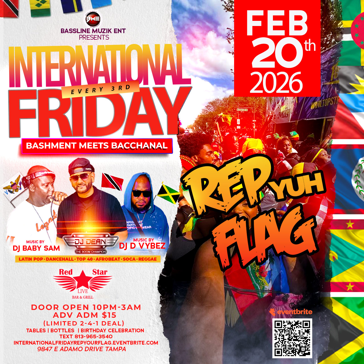 INTERNATIONAL FRIDAY REP YUH FLAG